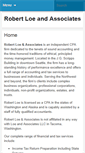 Mobile Screenshot of loecpa.com