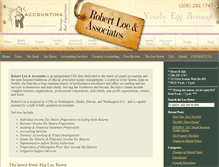 Tablet Screenshot of loecpa.com